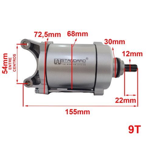 MOTOR DE ARRANQUE HONDA STORM 125/ZANELLA RX 150 STD