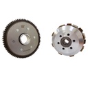 EMBRAGUE COMPLETO ZANELLA RX150 (CANASTA + CAMP.INTERIOR C/DISCOS) STD
