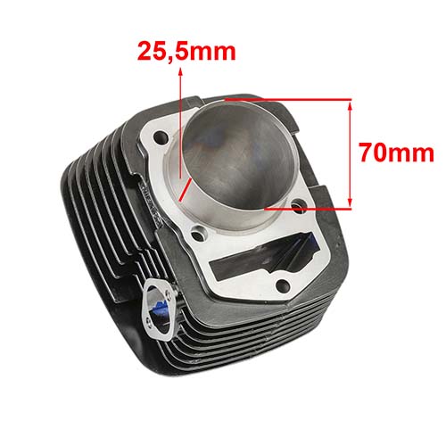 KIT CILINDRO MOTOMEL SIRIUS 250 CADENERO (70 mm) OEM EXCLU