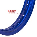 ARO DE LLANTA ALUMINIO 6063 (AZUL 36A) 160X14 STD