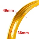 ARO DE LLANTA ALUMINIO 6063 (DORADO 36A) 140X17 STD