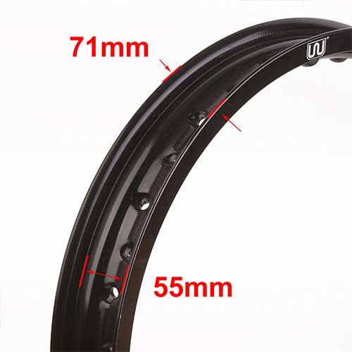 ARO DE LLANTA ALUMINIO 6063 (NEGRO 36A) 215X18 STD