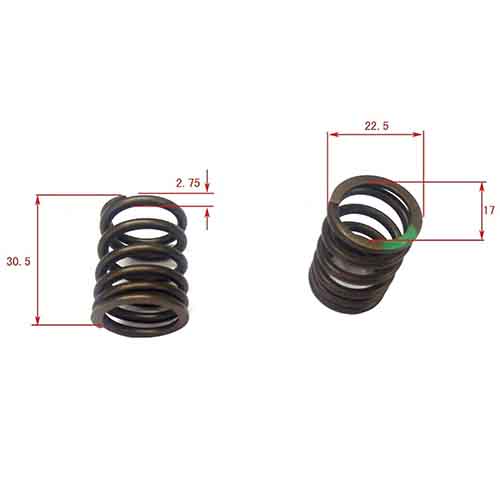 V-POWER KIT HONDA NEW WAVE 110/110 S (VALVULAS + RETEN + RESORTES) STD
