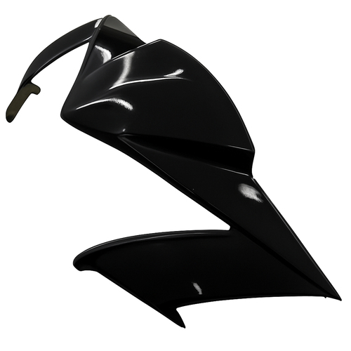 MASCARA CUBRE OPTICA HONDA WAVE 110S NEGRO MTC
