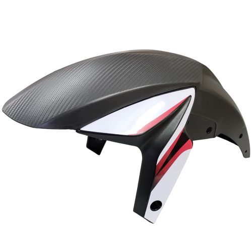 GUARDABARRO DEL. BAJAJ ROUSER 200 NS BLANCO MTC
