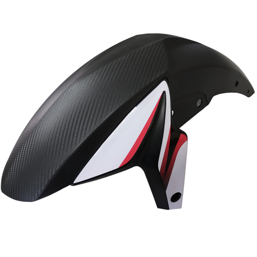 GUARDABARRO DEL. BAJAJ ROUSER 200 NS BLANCO MTC