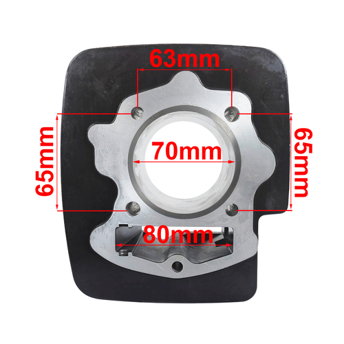 KIT CILINDRO MOTOMEL SIRIUS 250 CADENERO (70 mm) OEM EXCLU