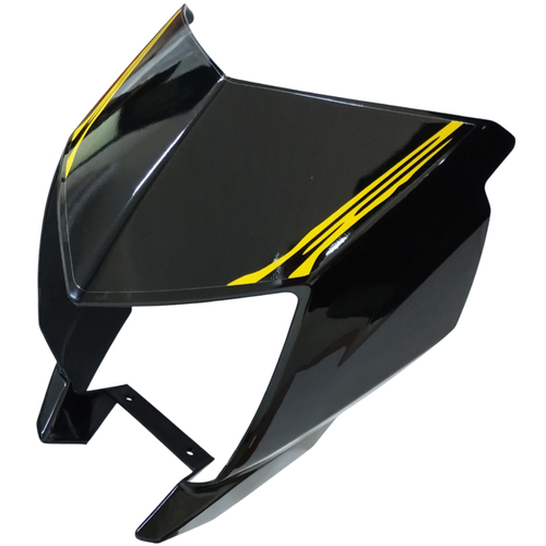 MASCARA CUBRE OPTICA YAMAHA XTZ 250 NEGRO MTC