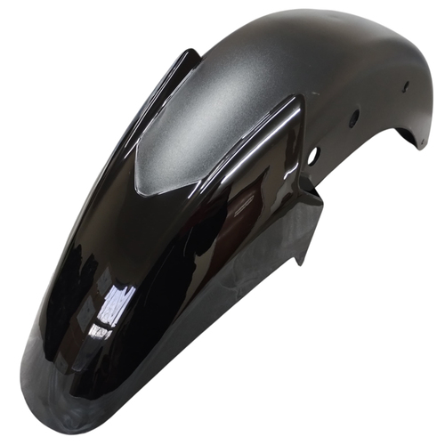 GUARDABARRO DEL. BAJAJ ROUSER 135 NEGRO (+ BABERITO) MTC