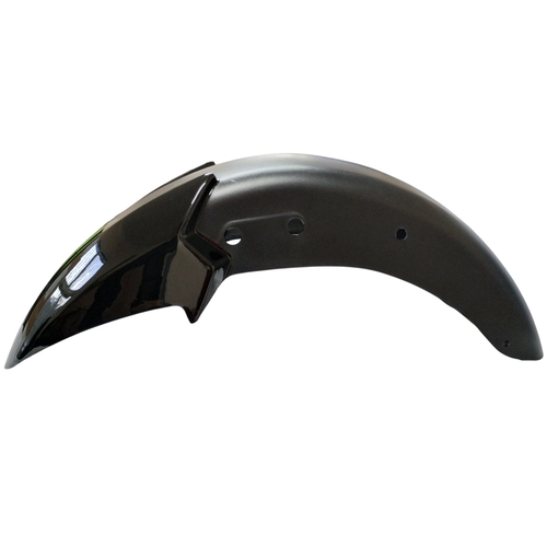 GUARDABARRO DEL. BAJAJ ROUSER 135 NEGRO (+ BABERITO) MTC