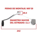 PEDAL DE CAMBIOS HONDA CG 125 M/V (2 BRAZOS) STD