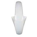 GUARDABARRO DEL. YAMAHA YBR 125 ED FACTOR BLANCO + SOPORTE MTC