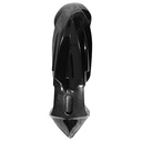 GUARDABARRO DEL. UNIVERSAL ROCKET NEGRO MTC