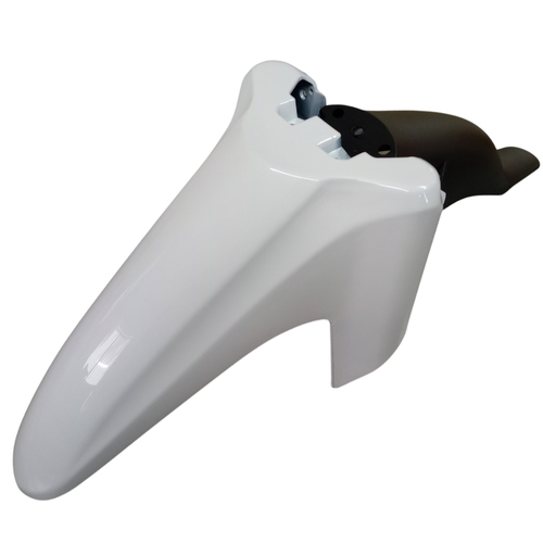 GUARDABARRO DEL. YAMAHA NEW CRYPTON 110 (2 PCS) BLANCO MTC