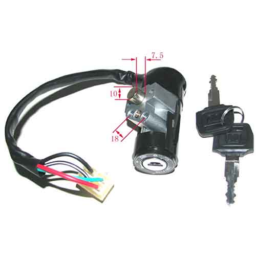 LLAVE DE CONTACTO GILERA SMASH 110/MOTOS 110CC STD
