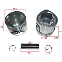 KIT CILINDRO + PISTON CADENEROS GUERRERO125/MONDIAL125/ZAN. 125 56.5mm STD