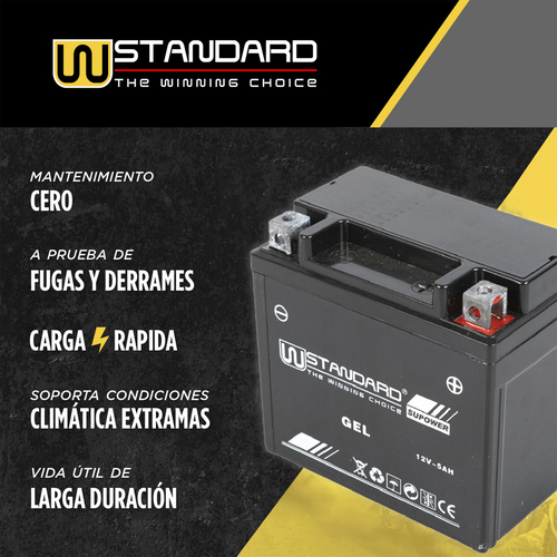 BATERIA DE GEL 12N7A-3A STD