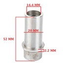 BUJES SEPARADORES DE RUEDA HONDA 125 STORM/ SDH/ LD/ FULL (PORTA CORONA) CREUSO (1121-000)