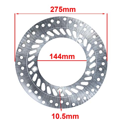 DISCO DE FRENO CBX 250 TWISTER DELANTERO HYD (D8107)