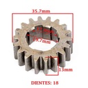 ENGRANAJE 2° VEL. S/PRIMARIO Z-18 MONDIAL 254 HD -A (MODELO NUEVO) (+02) (4T) CREUSO (7405-000)
