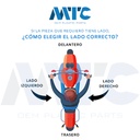 CACHA LATERAL OPTICA BAJAJ PULSAR / ROUSER 200NS (2024) GRIS LADO DER MTC