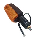 FAROL GIRO HONDA CG150 TIRAN/CG 125/CBX250 DEL/TRAS RIGIDO (UNID) KHOOBRA/YAMATO