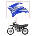CACHA LATERAL TANQUE YAMAHA XTZ 250 AZUL LADO IZQUIERDO MTC