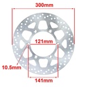 DISCO DE FRENO SUZUKI DR750 DELANTERO AG8 (D8030)