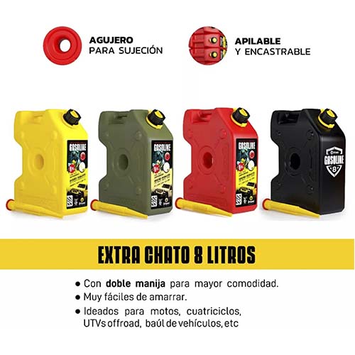 BIDON 8 LTS. EXTRACHATO PRO ROJO DRIVEN (BE08-R) DISCONTINUADO