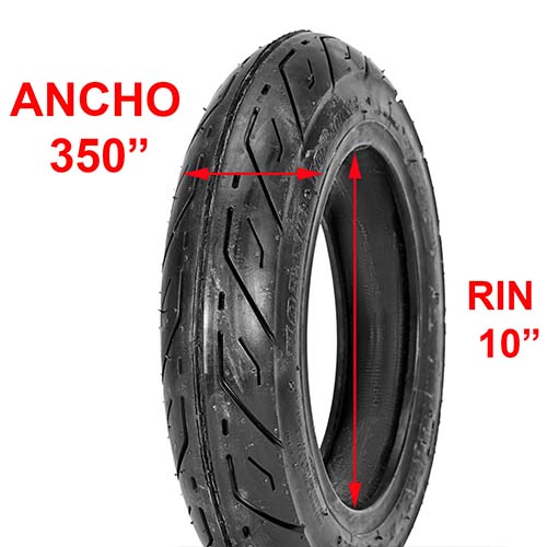CUBIERTA HORNG FORTUNE 350X10 F914 PISTA