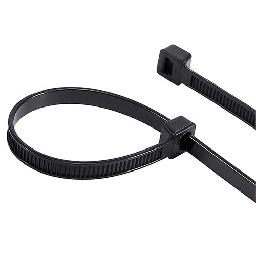 PRECINTO BOLSA X 100UN. 250MMX4,8MM NEGRO DRIVEN (P-250-48-N)