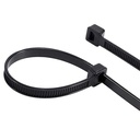 PRECINTO BOLSA X 100UN. 250MMX4,8MM NEGRO DRIVEN (P-250-48-N)