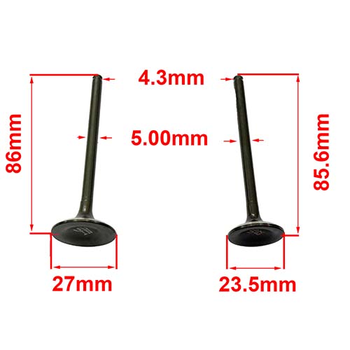 VALVULAS HONDA CB300F TWISTER / TORNADO XR300L STD