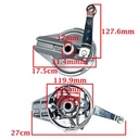 PORTA ZAPATA TRASERO + ZAPATA HONDA XR150L STD