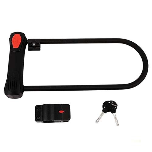 TRABA U KNOX 6009 11.5CMx29.2CM ESPESOR 11mm (2 Llaves) + Soporte