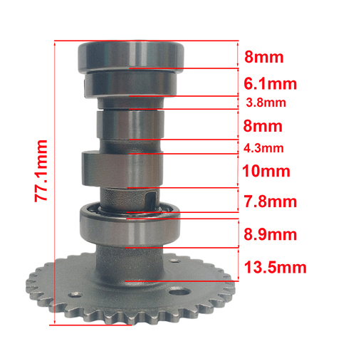 ARBOL DE LEVAS MOTOMEL VX150 STD