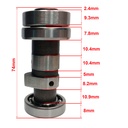 ARBOL DE LEVAS GILERA SMASH STD