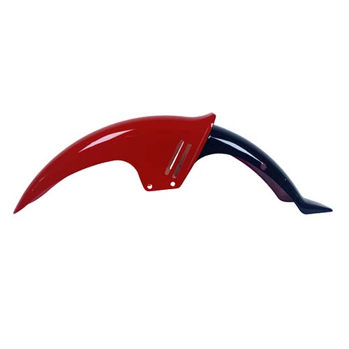 GUARDABARRO DEL. ZANELLA RX 150 M/V ROJO MTC