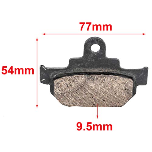 PASTILLAS DE FRENO SUZUKI RM 175 F/G - RM 250 F/G - SP 600F L ORA (91)