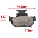 PASTILLAS DE FRENO ZANELLA PATAGONIA - CUSTOM 150 ORA (503)