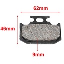 PASTILLAS DE FRENO MOTOMEL XMM 250 ORA (513)