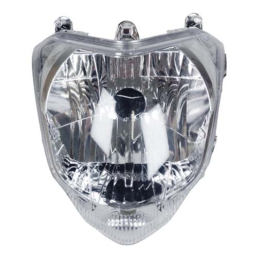 FAROL OPTICA DELANTERO YAMAHA FZ16 COMPLETO PLASTICA VC (967)
