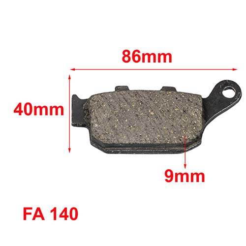 PASTILLAS DE FRENO HONDA 600 HWK-CBR 600 F1-CB1 600-CBR 600 F2 TRASERA ORA (35)