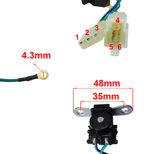 ESTATOR HONDA CBX250 TWISTER/XR250 TORNADO STD