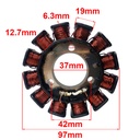 ESTATOR YAMAHA XTZ 125 (12 BOBINAS) M/N STD