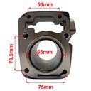 KIT CILINDRO + PISTON HONDA XR125L STD