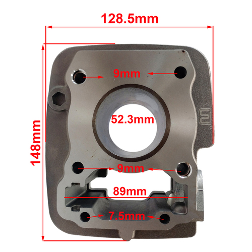 KIT CILINDRO + PISTON HONDA XR125L STD