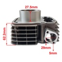 KIT CILINDRO + PISTON HONDA XR125L STD