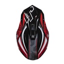 CASCO JUST1 J39 REVO RED WHITE BLACK GLOSS S