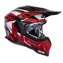 CASCO JUST1 J39 REVO RED WHITE BLACK GLOSS XL
